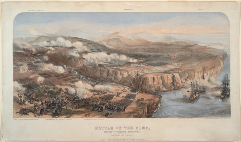The Battle of the Alma on September 20, 1854 de Andrew Maclure