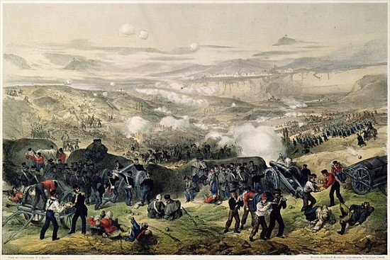 The Battle of Inkerman, 5th November 1854 de Andrew Maclure