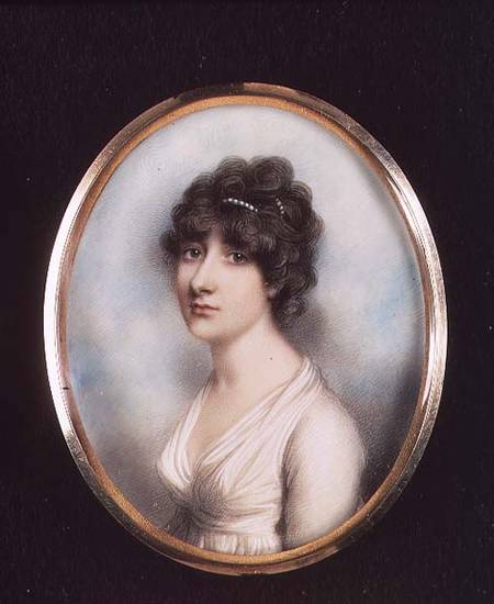 Miniature of Mrs. Skottowe de Andrew Plimer