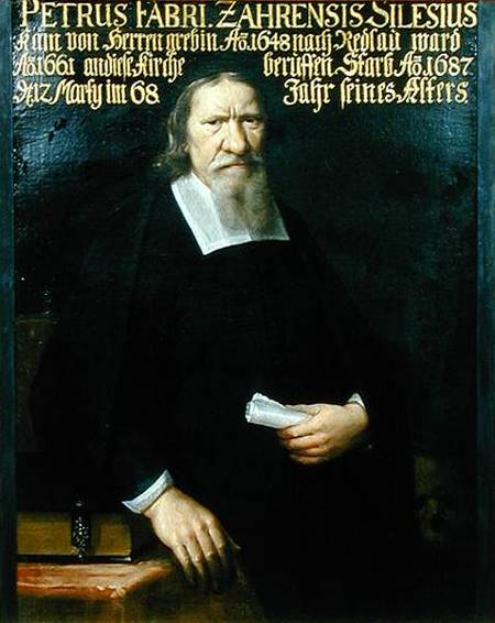 Portrait of Petrus Fabri de Andrzej Stech