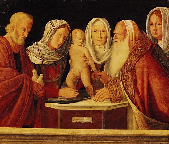 The Circumcision de (and workshop) Giovanni Bellini