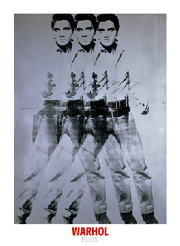 Elvis, 1963  - (AW-929) de Andy Warhol