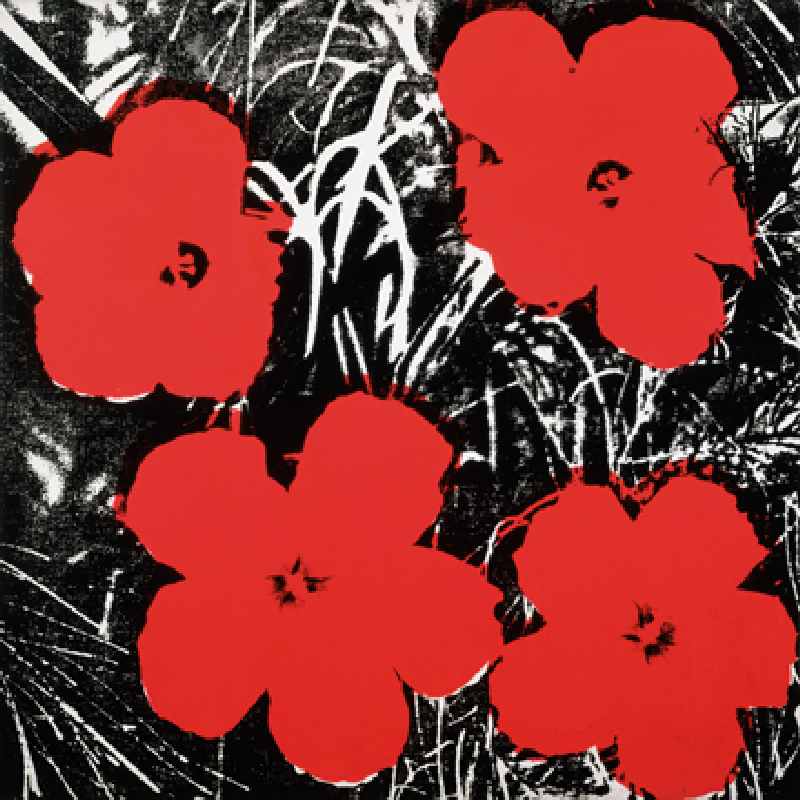 Flowers (Red), 1964 de Andy Warhol