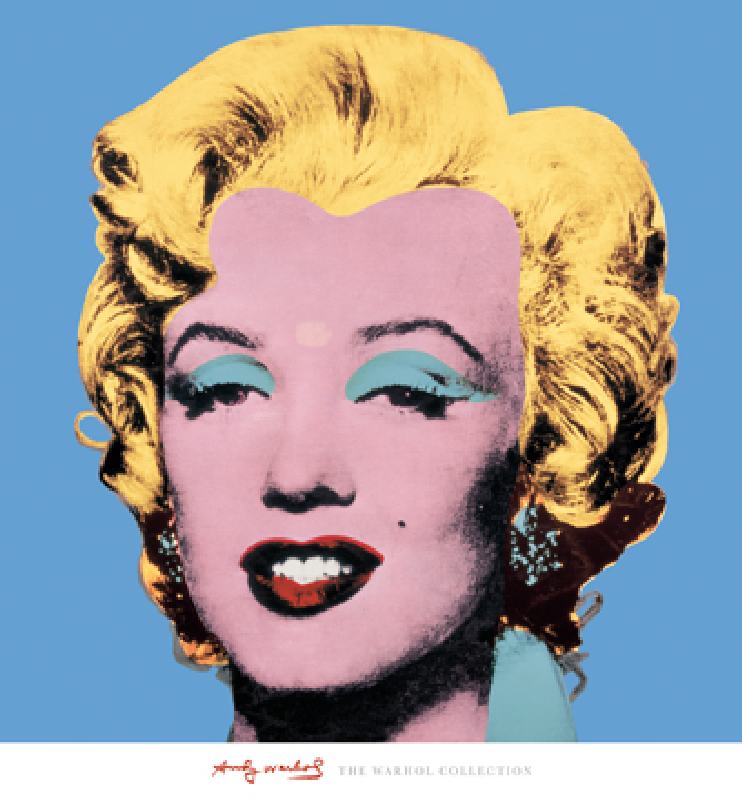 Shot - Blue Marilyn  - (AW-923) de Andy Warhol