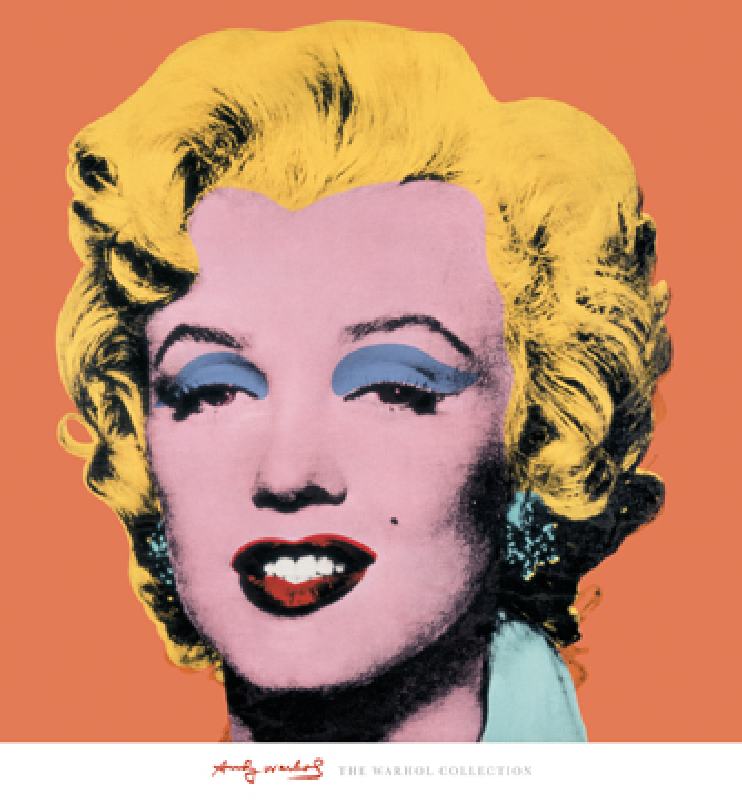 Shot - Orange Marilyn  - (AW-922) de Andy Warhol
