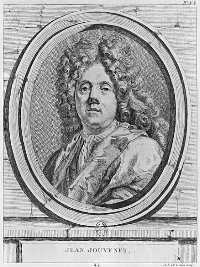 Portrait of Jean Jouvenet de Ange Laurent de Lalive de Jully