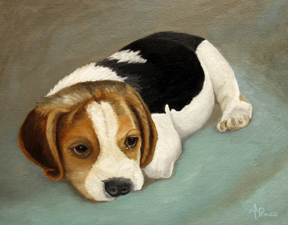 Cute Beagle de Angeles M. Pomata
