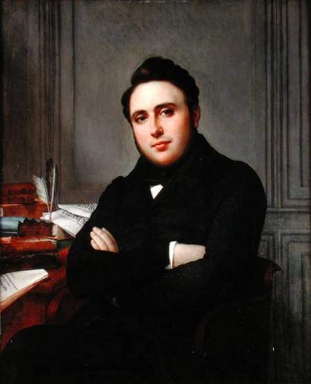 Portrait of Alexandre Auguste Ledru-Rollin (1807-74) de Angelique Mongez
