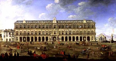 View of the Palace of Naples de Angelo Maria Costa