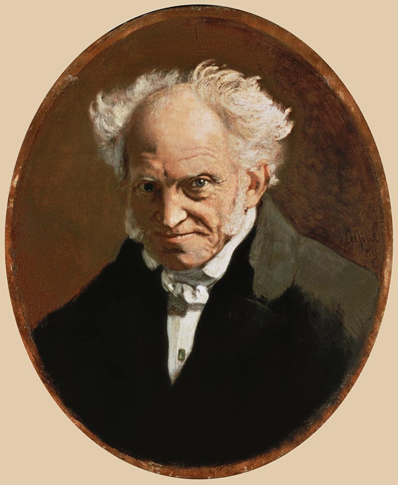 Portrait of Arthur Schopenhauer de Angilbert Göbel