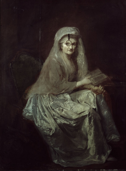 Therbusch, A.D. , Self-portrait de Angiola Leone