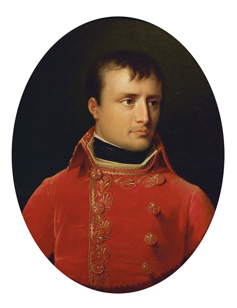 Napoleon Bonap. als 1.Konsul von Frankreich. Kopie nach dem Gemälde von Jacque de Anne-Louis Girodet de Roucy-Trioson