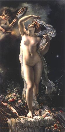 Mademoiselle Lange como Venus de Anne-Louis Girodet de Roucy-Trioson