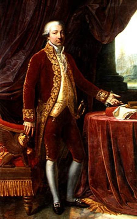 Portrait of Charles-Marie Bonaparte (1746-85) de Anne-Louis Girodet de Roucy-Trioson