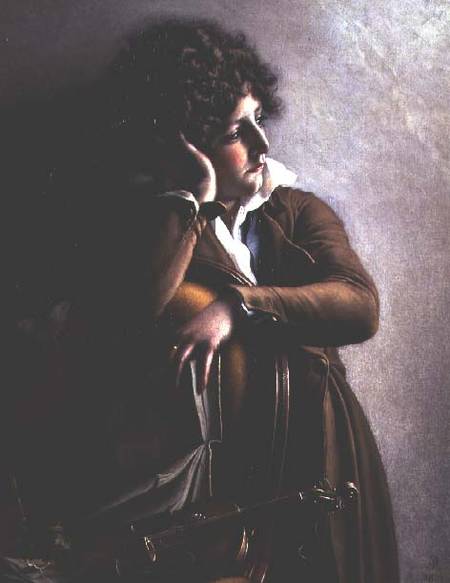 Portrait of Romainville-Trioson de Anne-Louis Girodet de Roucy-Trioson