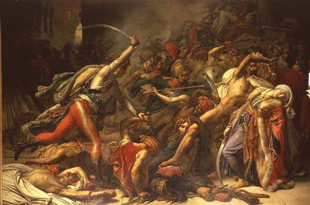 The Revolt at Cairo, 21st October 1798 de Anne-Louis Girodet de Roucy-Trioson