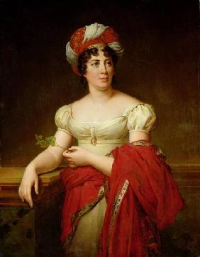 Portrait of Madame de Stael (1766-1817)