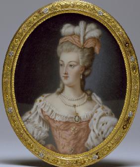 Portrait of Queen Marie Antoinette of France (1755-1793)