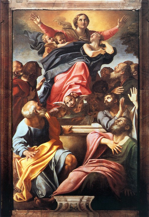 The Assumption of the Blessed Virgin Mary de Annibale Carracci