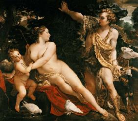 Adonis encuentra a Venus