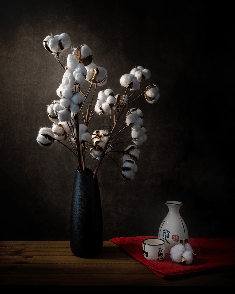 Cotton flowers de Annie Poreider