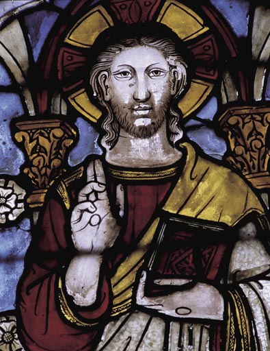 Assisi, Glasfenster, Christus de Anonym, Haarlem