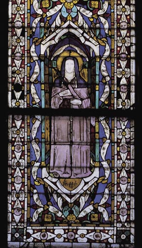 Assisi, Glasfenster, Heilige Klara de Anonym, Haarlem