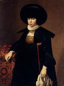 Portrait Magdalena Wettstein de Anonym, Haarlem