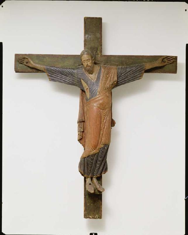 Kruzifix aus Erp. 2. Hälfte 12. Jh. de Anonym Romanisch