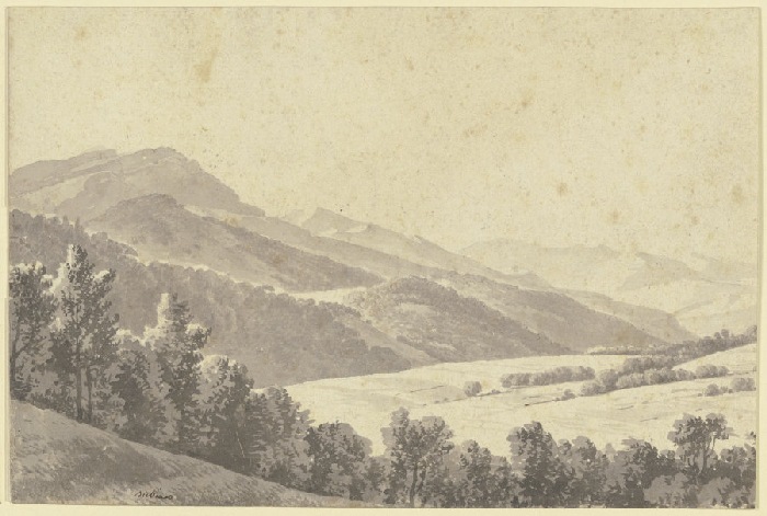 Landscape near Subiaco de Anonym