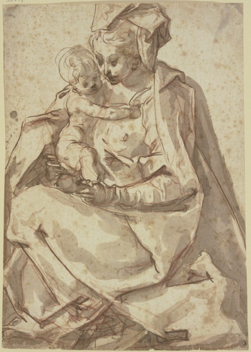 Madonna with child de Anonym
