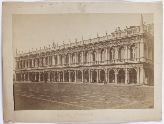Venice: View of the Biblioteca San Marco de Anonym