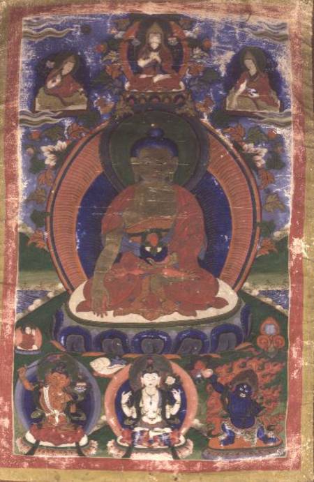 1965.14 Thangka of Shakyamuni Buddha de Anonymous
