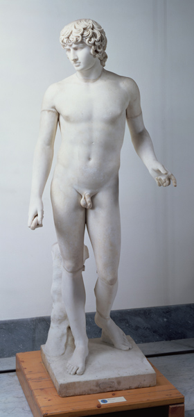 Male nudepossibly Antinous de Anonymous