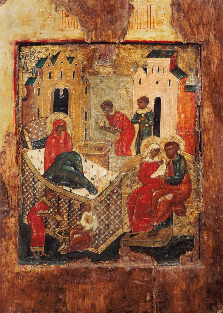 The Birth of the VirginRussian (Moscow) de Anonymous