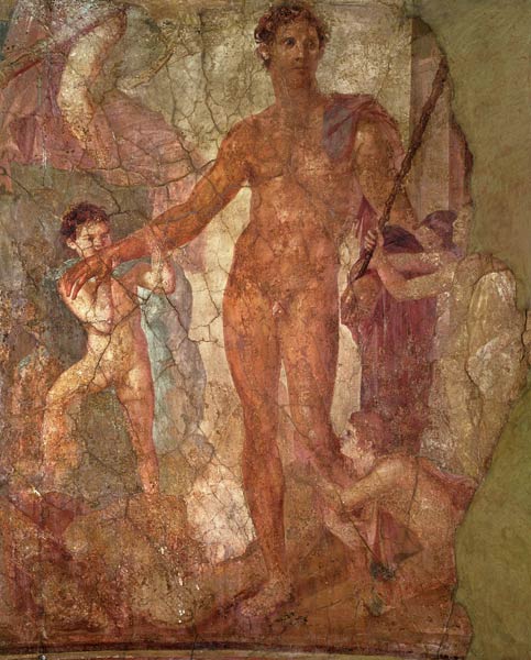 Theseus and the Minotaur Pompeii de Anonymous