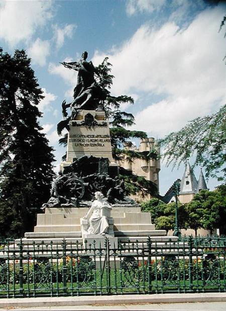 Alcazar Gardens monument to heroes of 1808 de Anonymous