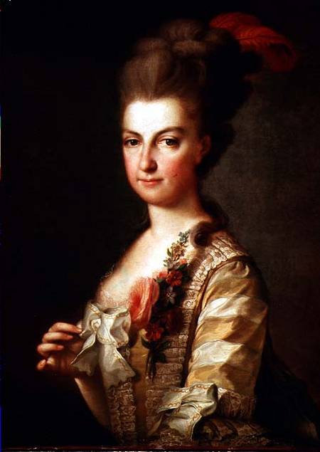 Archduchess Marie-Christine Habsburg-Lothringen (1742-98) wife of Duke Albert Sachsen-Teschen (1738- de Anonymous