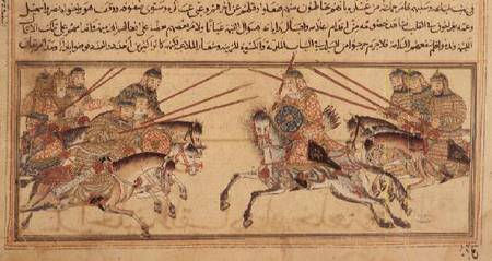 Battle between Mongol tribes de Anonymous