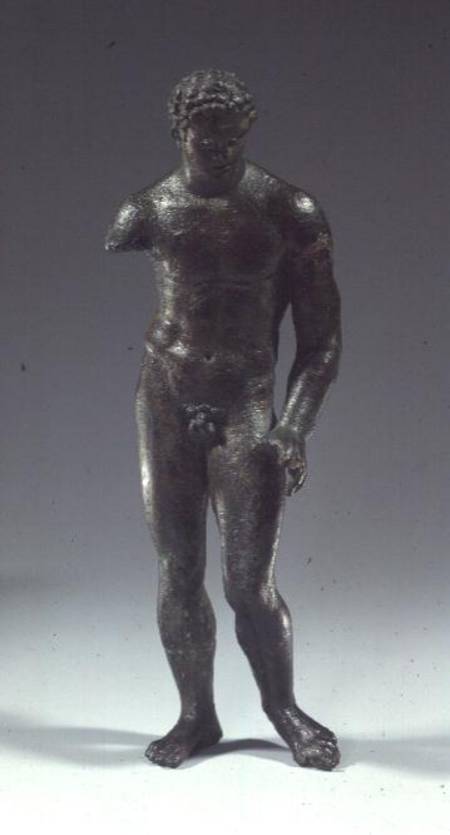 Bronze statuette of a boxerClassical Greek de Anonymous
