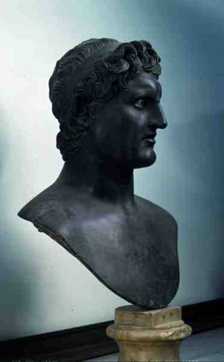 Bust of a Hellenistic Princepossibly Seleucus of Syria de Anonymous
