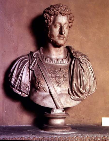 Bust of Lucius Aurelius CommodusRoman de Anonymous