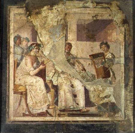 A Concert, from Herculaneum de Anonymous