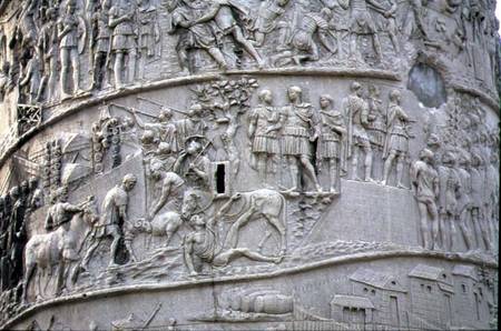 Daily Life in a Roman Campfrom Trajan's Column de Anonymous