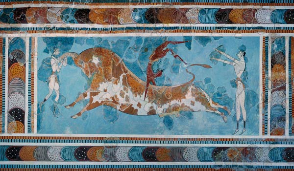 The Toreador Fresco, Knossos Palace,Crete de Anonymous
