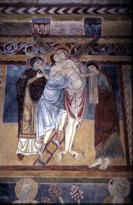 The Deposition of Christ from the cycle representing the Calendar of the Diocese of Valva de Anonymous