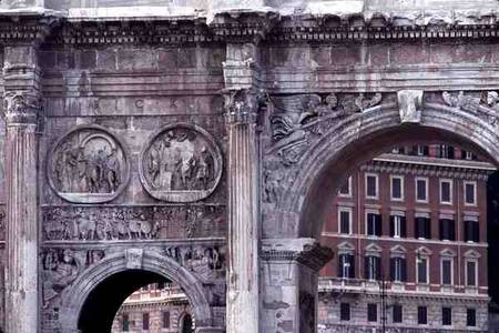 Detail from the Arch of Constantine de Anonymous