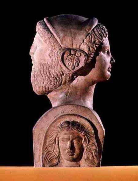Double-headed Bust (terracotta) de Anonymous