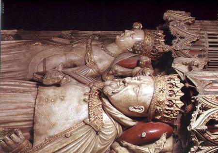 Effigy of Henry IV (1367-1413) on his Tomb in Canterbury Cathedral de Anonymous