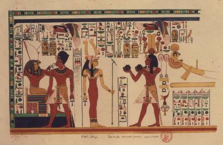 Copy of Egyptian Fresco de Anonymous